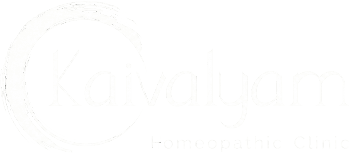Kaivalyam Logo White